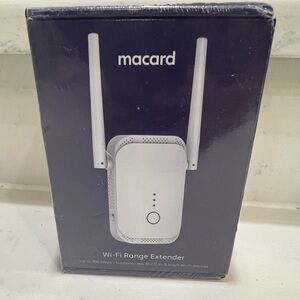Dual Antenna Wi-Fi Range Extender - White
